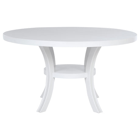 Judd Pearl White Dining Room Table - Ornate Home