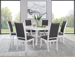 Judd Pearl White Dining Room Table - Ornate Home
