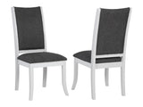 Judd Pearl White Side Chair (Set of 2) - Ornate Home