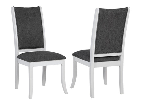 Judd Pearl White Side Chair (Set of 2) - Ornate Home