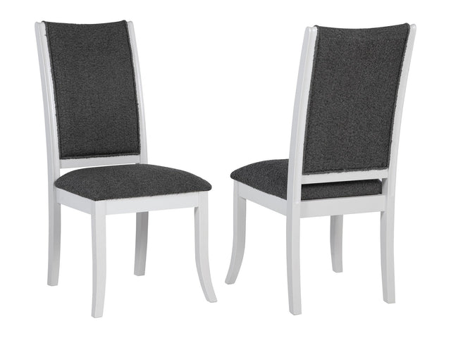 Judd Pearl White Side Chair (Set of 2) - Ornate Home