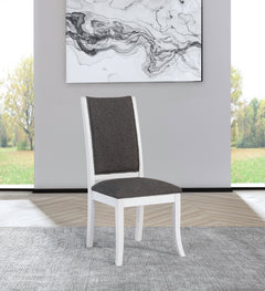 Judd Pearl White Side Chair (Set of 2) - Ornate Home