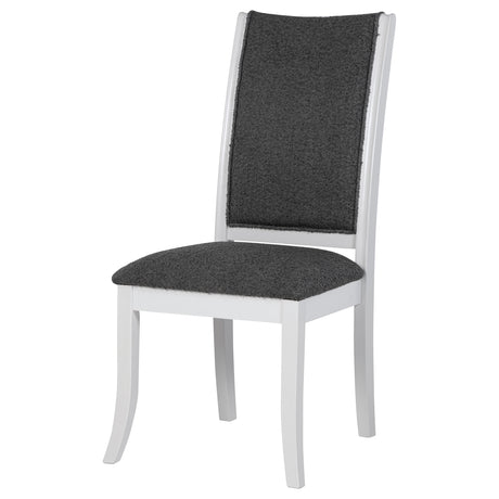 Judd Pearl White Side Chair (Set of 2) - Ornate Home