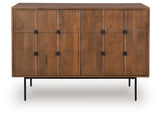 Juddins Brown Accent Cabinet - Ornate Home