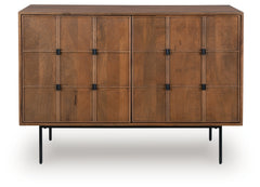 Juddins Brown Accent Cabinet - Ornate Home