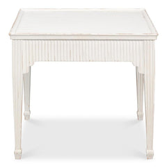 Jude Bungalow White Side Table - Ornate Home