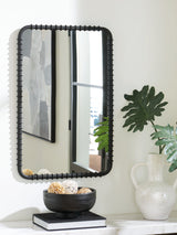 Judlow Black Accent Mirror (Online Special Price) - Ornate Home