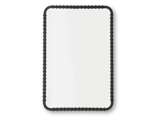 Judlow Black Accent Mirror - Ornate Home