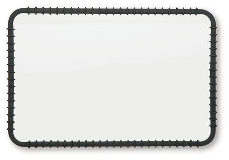 Judlow Black Accent Mirror - Ornate Home