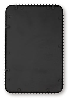 Judlow Black Accent Mirror - Ornate Home