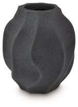 Judworth Black Vase (12''H) (Online Special Price) - Ornate Home