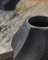 Judworth Black Vase (12''H) (Online Special Price) - Ornate Home