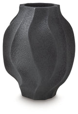 Judworth Black Vase (17.08"H) (Online Special Price) - Ornate Home