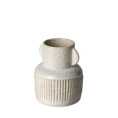 Judy Eggshell Small Ceramic Vase - Ornate Home