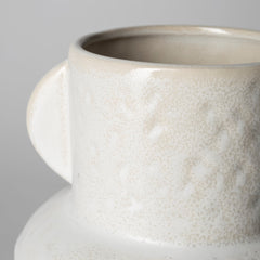 Judy Eggshell Small Ceramic Vase - Ornate Home