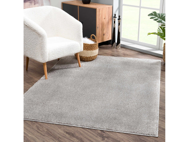 Judy Light Gray Washable Area Rug - Ornate Home