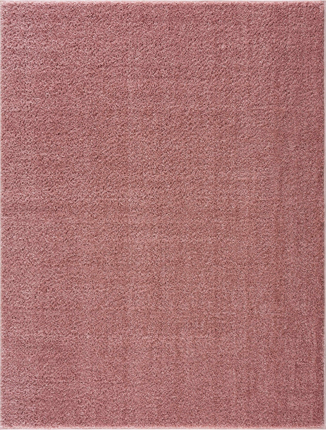 Judy Pink Plush Washable Area Rug - Clearance - Ornate Home