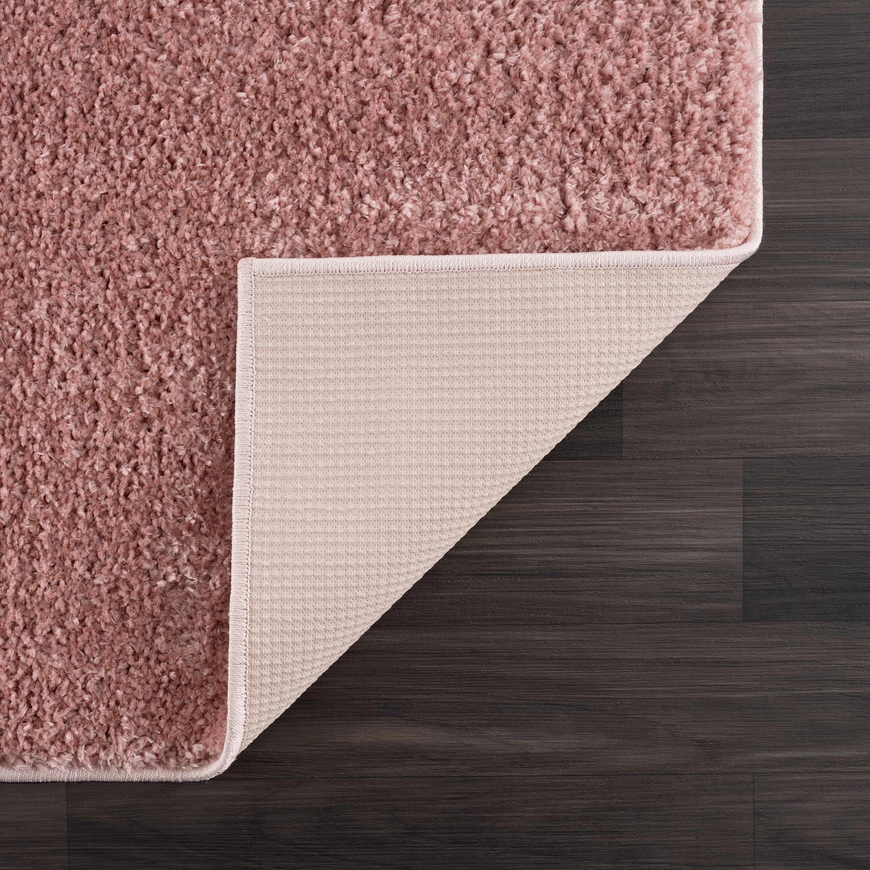 Judy Pink Plush Washable Area Rug - Clearance - Ornate Home