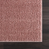 Judy Pink Plush Washable Area Rug - Clearance - Ornate Home