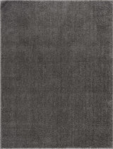Judy Solid Dark Gray Washable Shag Rug - Clearance - Ornate Home