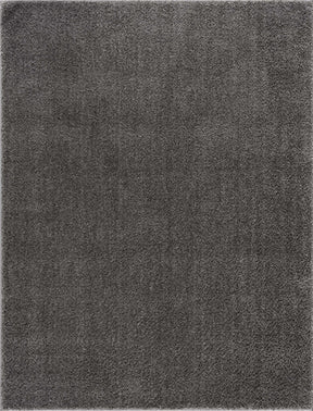 Judy Solid Dark Gray Washable Shag Rug - Clearance - Ornate Home