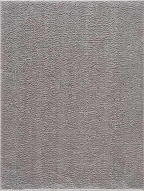Judy Solid Gray Washable Shag Rug - Clearance - Ornate Home