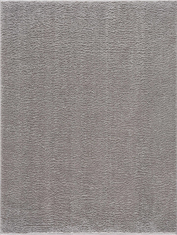 Judy Solid Gray Washable Shag Rug - Clearance - Ornate Home