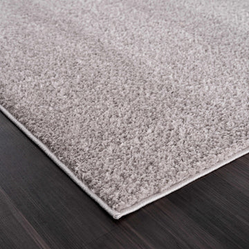 Judy Solid Gray Washable Shag Rug - Clearance - Ornate Home