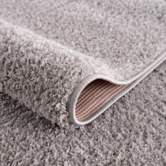 Judy Solid Gray Washable Shag Rug - Clearance - Ornate Home