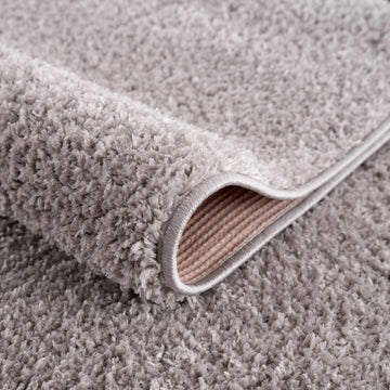Judy Solid Gray Washable Shag Rug - Clearance - Ornate Home