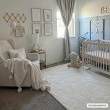Judy White Washable Area Rug - Clearance - Ornate Home