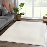 Judy White Washable Area Rug - Ornate Home