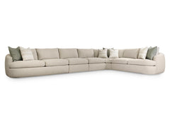 Jules Beige/Tan Fabric Modular Sectional - Ornate Home