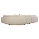 Jules Beige/Tan Fabric Sectional Sofa - Ornate Home