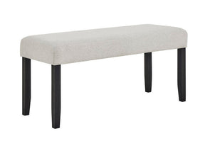 Jules Gray/Black Bench - Ornate Home