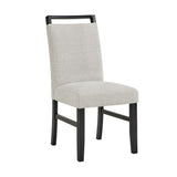 Jules Gray/Black Faux Marble Top Dining Set - Ornate Home