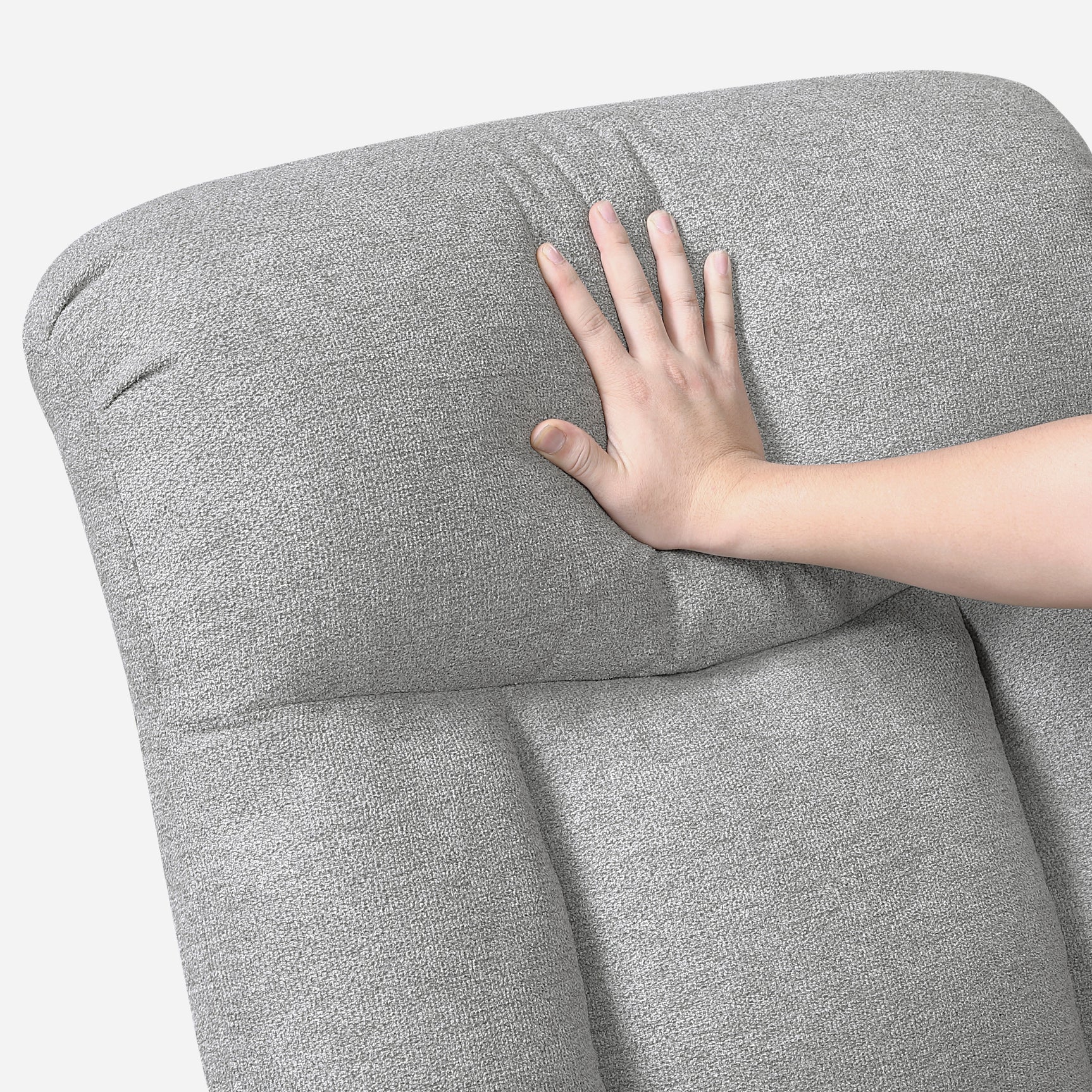 Jules Gray Double Reclining Loveseat - Ornate Home