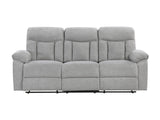 Jules Gray Double Reclining Sofa - Ornate Home