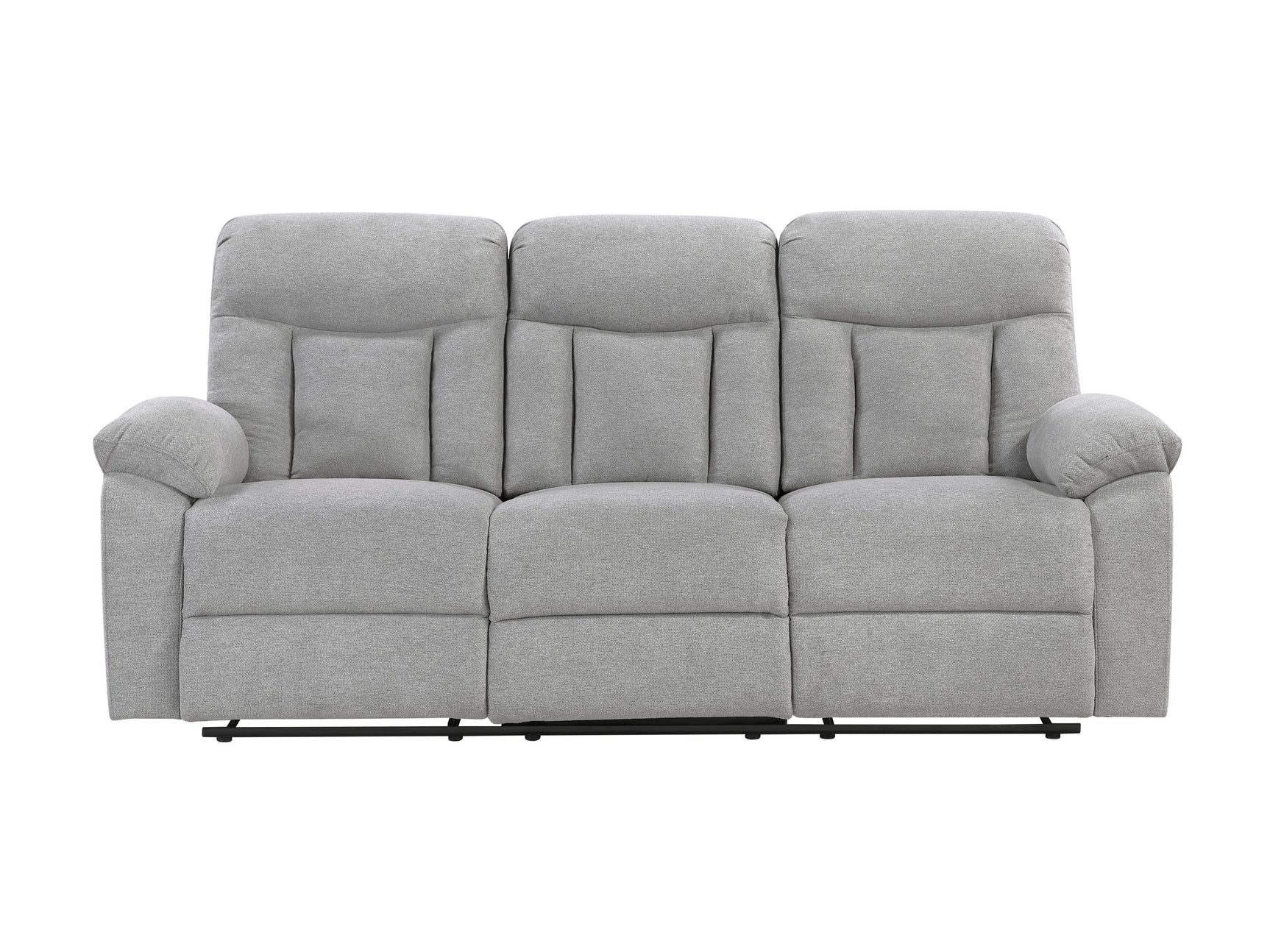 Jules Gray Double Reclining Sofa - Ornate Home