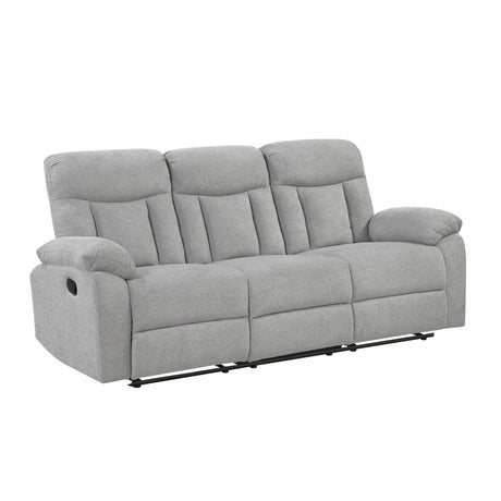 Jules Gray Double Reclining Sofa - Ornate Home