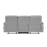Jules Gray Double Reclining Sofa - Ornate Home