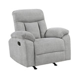 Jules Gray Rocker Reclining Chair - Ornate Home