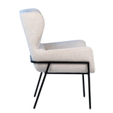 Jules Ivory Occasional Chair - Ornate Home