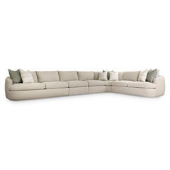 Jules Ivory Sectional - Ornate Home