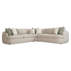 Jules Ivory Sectional - Ornate Home