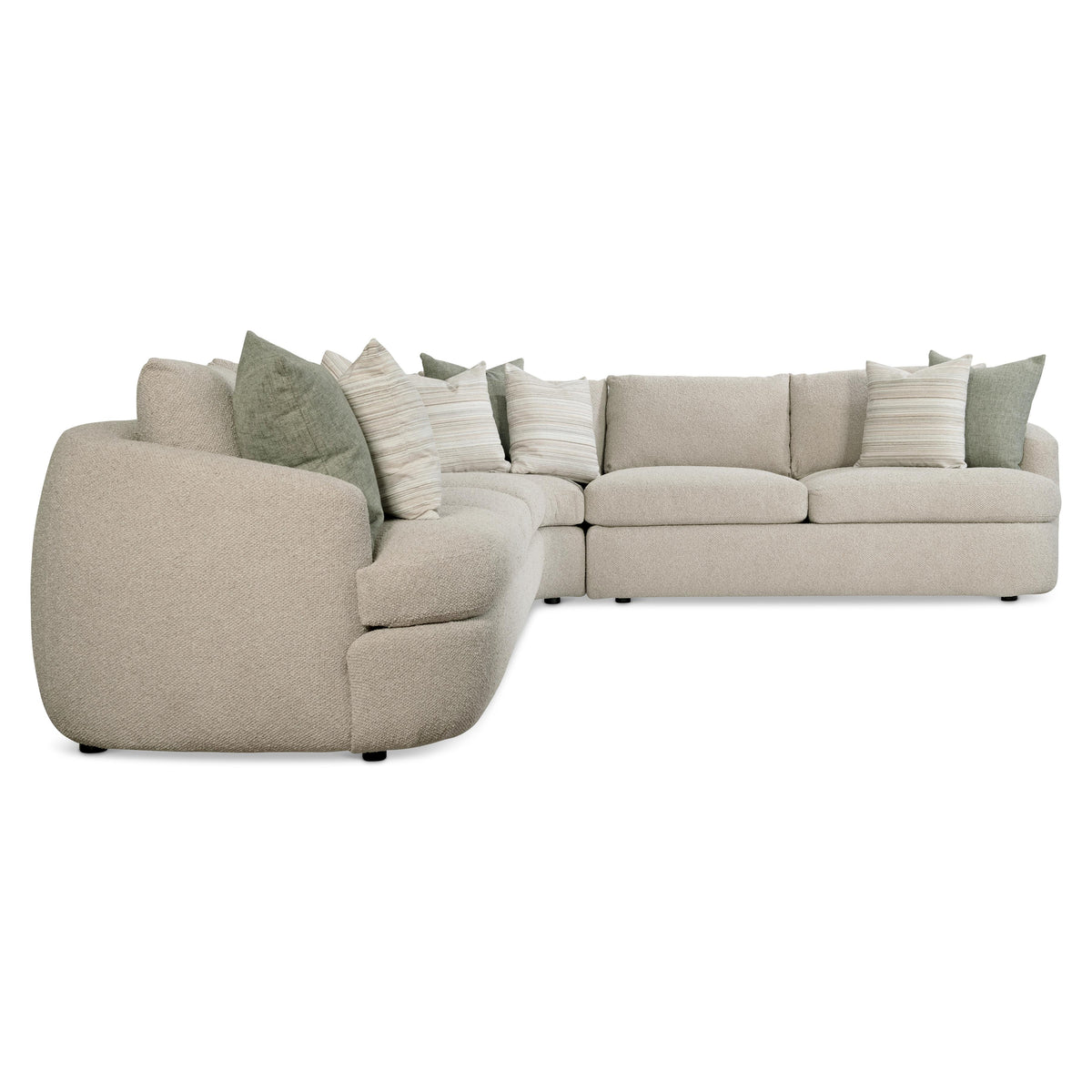 Jules Ivory Sectional - Ornate Home