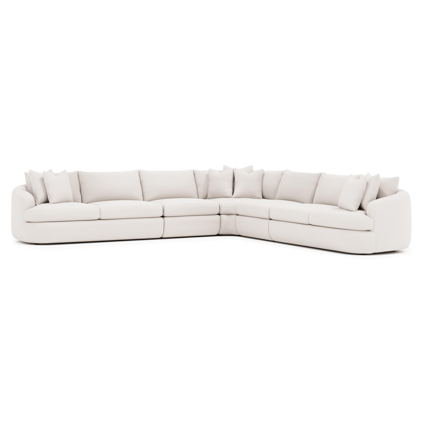 Jules Ivory Sectional - Ornate Home