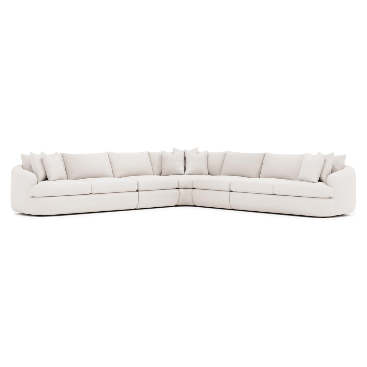 Jules Ivory Sectional - Ornate Home