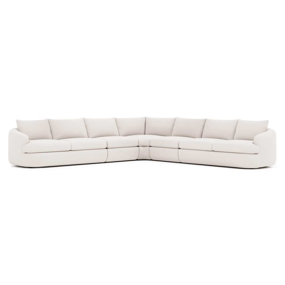Jules Ivory Sectional - Ornate Home