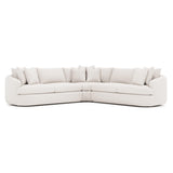 Jules Ivory Sectional - Ornate Home
